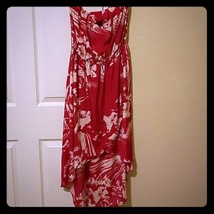 Strapless island dress